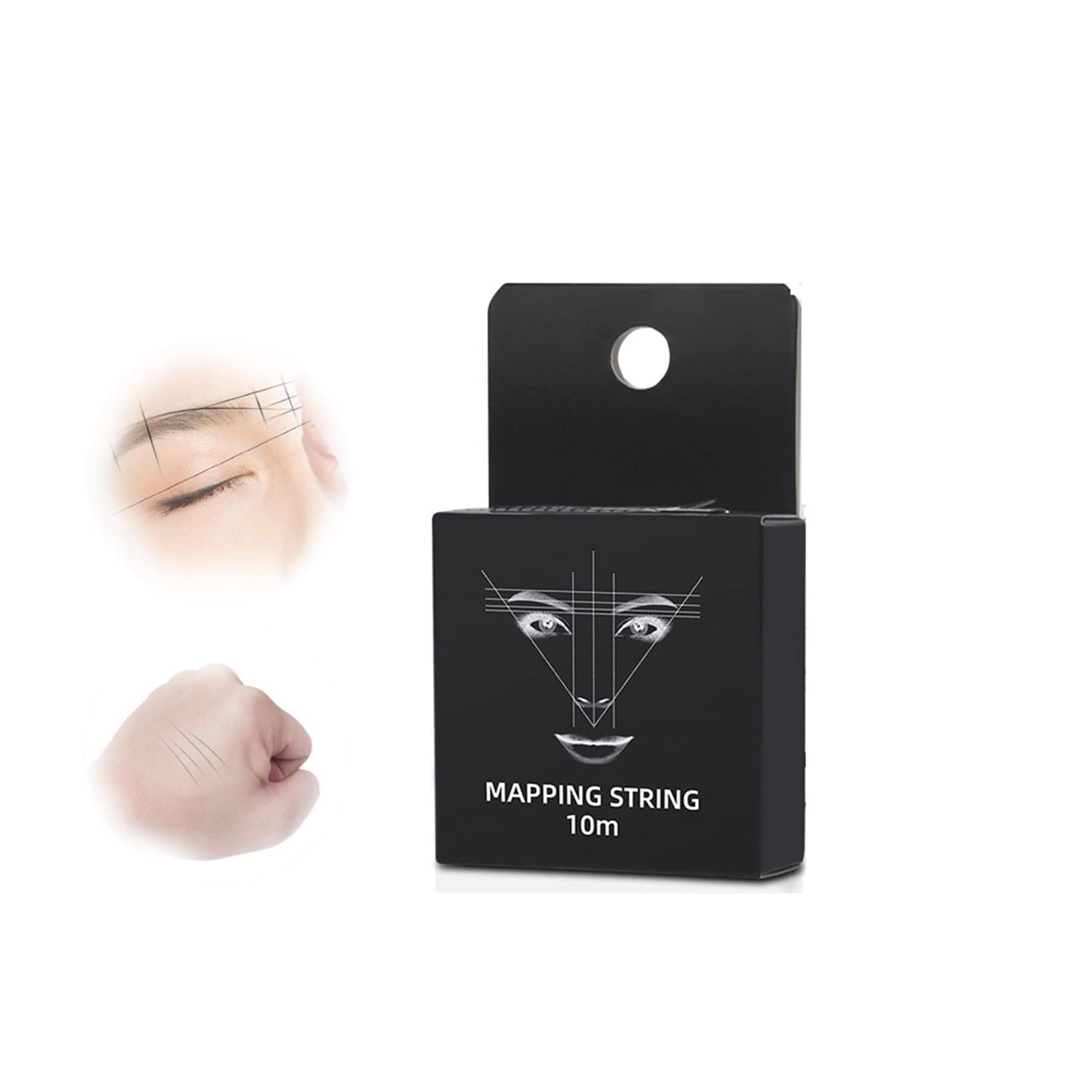 MAYCREATE Mapping String Eyebrow Tattoo Pre-Coated Ink Mapping String for Microblading Eyebrow Mapping Eyebrow Tattoo,Mapping Tool for Eyebro MAYCREATE Mapping String Eyebrow Tattoo Pre-Coated Ink Mapping String for Microblading Eyebrow Mapping Eyebrow Tattoo,Mapping Tool for Eyebro